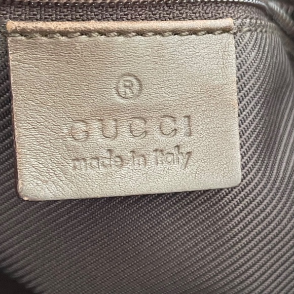 Gucci GG Monogram Brown Canvas Small Tote Shoulder Bag - Picture 14 of 14